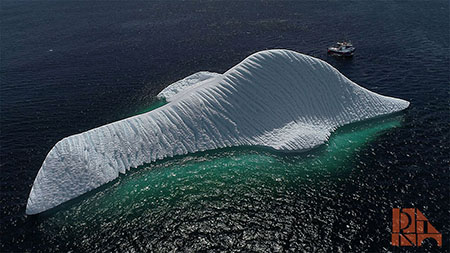 Iceberg. St. Anthony June 2018.